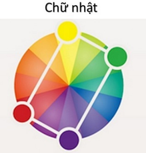 Phối màu hình chữ nhật