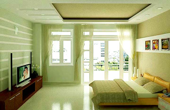 Phòng ngủ đẹp dành cho người mệnh mộc