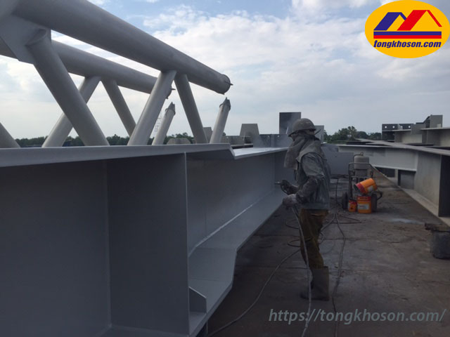 sơn epoxy kết cấu thép