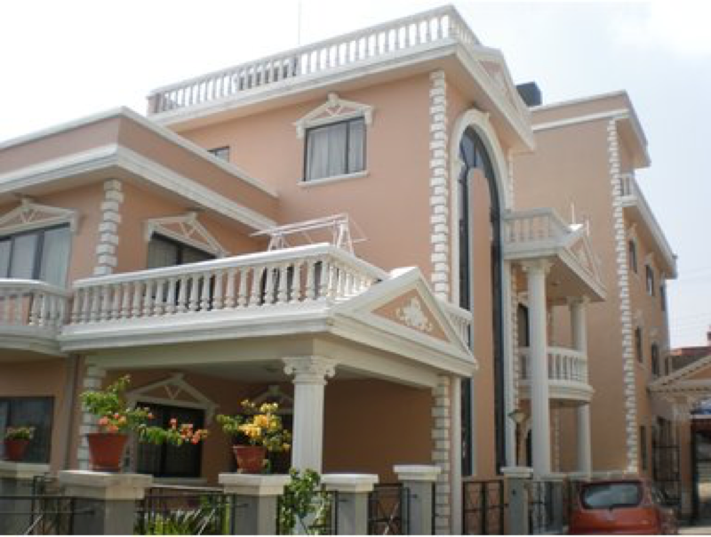 sơn nhà màu cam đất sơn nhà màu cam đất