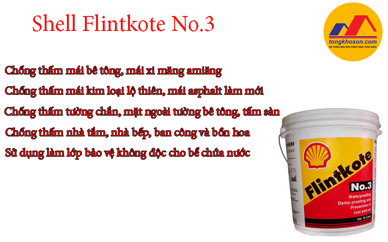 Sơn chống thấm Shell Flintkote