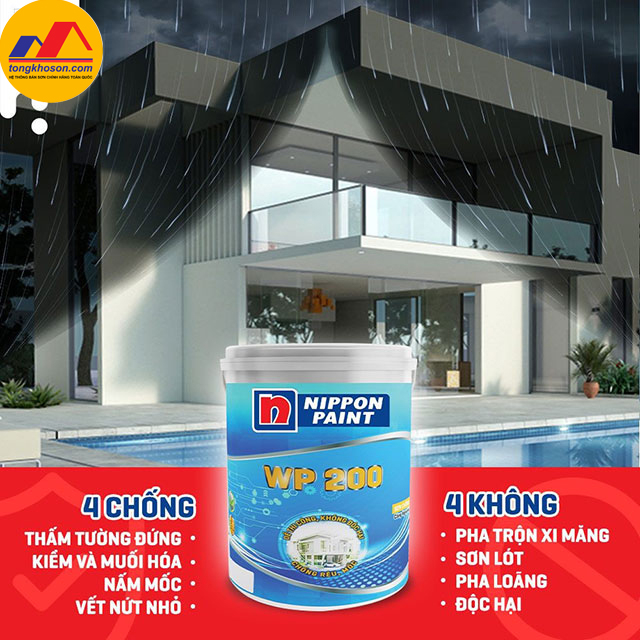 Sơn chống thấm nippon WP 200