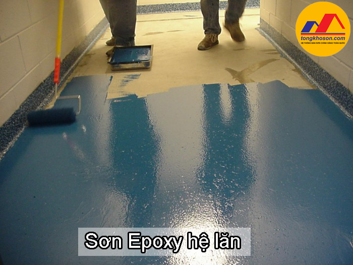 Sơn epoxy hệ lăn