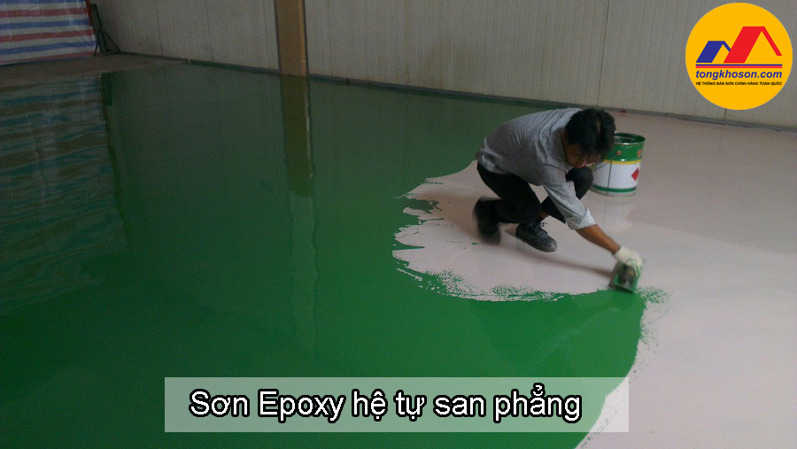 Sơn epoxy hệ tự san phẳng