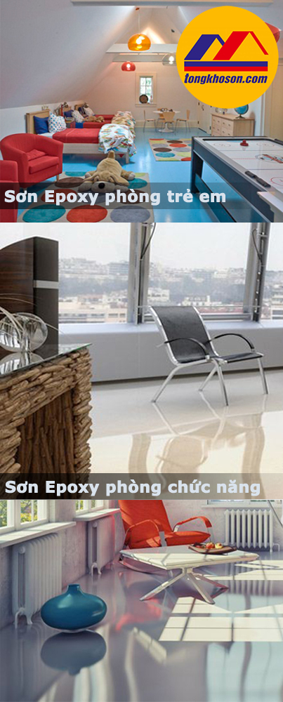 Sơn Epoxy cho sàn nhà Sơn Epoxy cho sàn nhà
