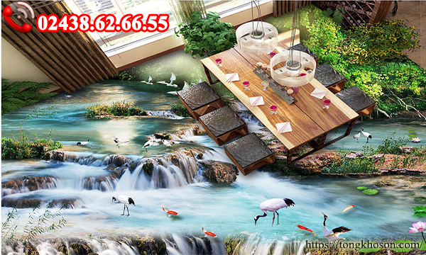 sơn epoxy sàn 3D giá rẻ