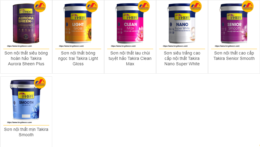 Sơn nội thất Takira
