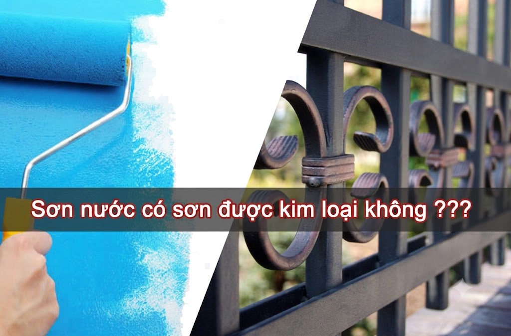 son nuoc co son duoc cho kim loai khong