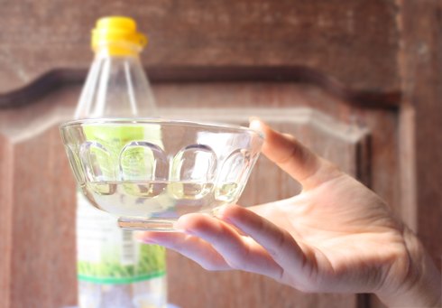 dùng dấm làm sạch
