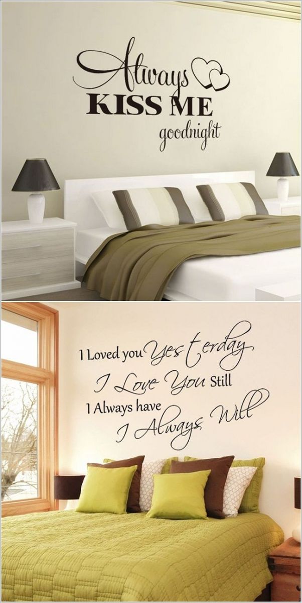 Trang trí phòng ngủ bằng Decal Trang trí phòng ngủ bằng Decal