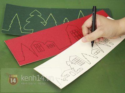 vẽ hình vẽ theo ý muốn lên bìa 