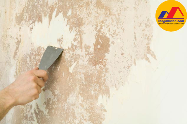 vệ sinh bề mặt chống thấm
