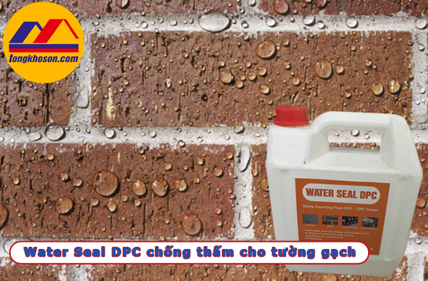 Water Seal chống thấm cho tường gạch không trát