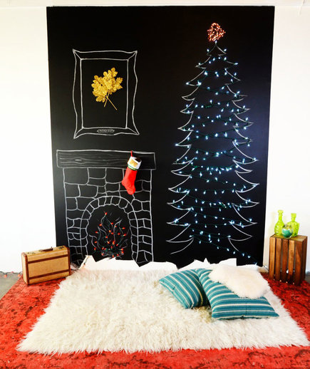 vẽ cây thông noel