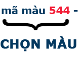 chọn màu sơn infor
