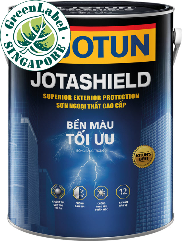 Sơn Jotun Jotashield được cấp nhãn xanh Singapore