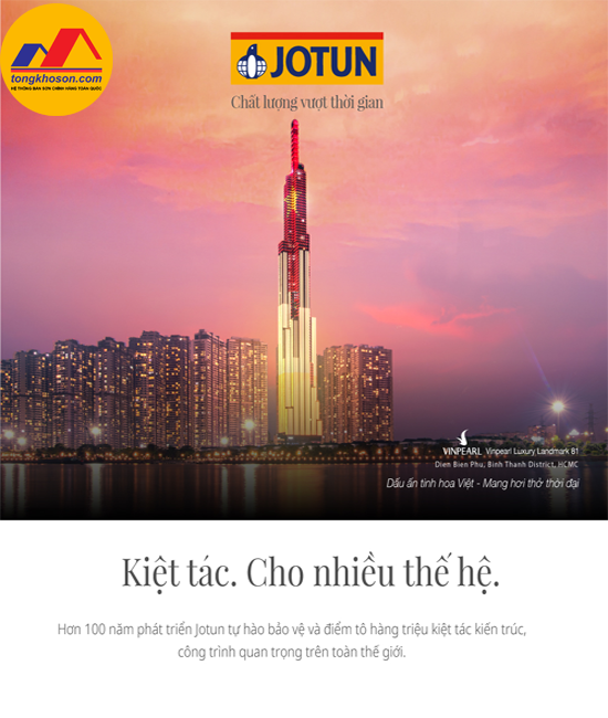 Phân phối sơn Jotun tại Nam Định