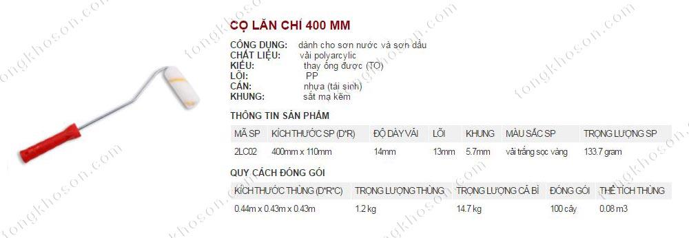 Lu lăn sơn Thanh Bình phào chỉ 400mm