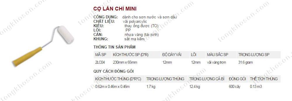 Lu lăn sơn Thanh Bình phào chỉ 65mm