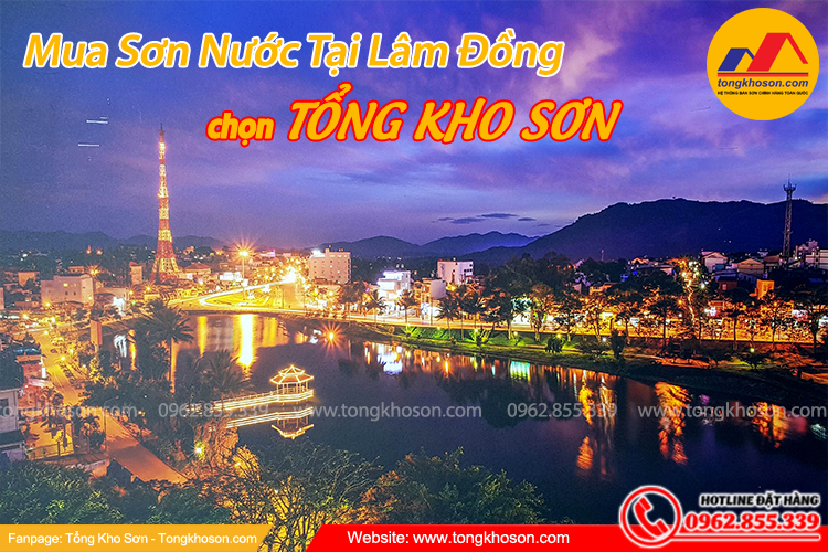 Mua sơn nước chính hãng tại Lâm Đồng