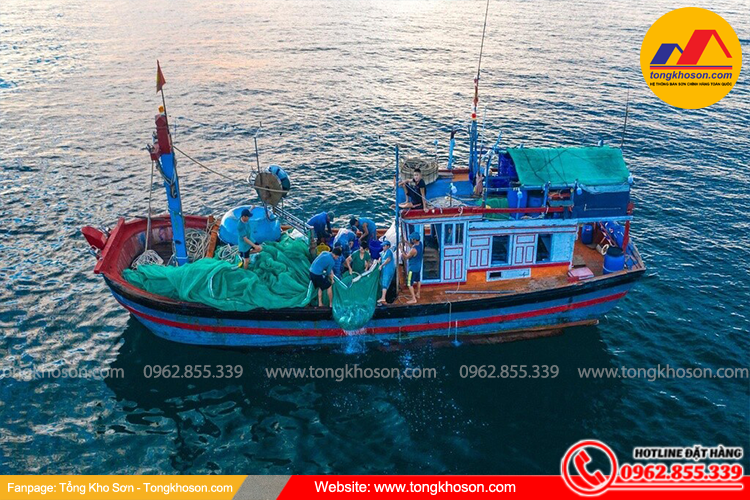 Mua sơn tàu thuyền chính hãng tại Nam Định