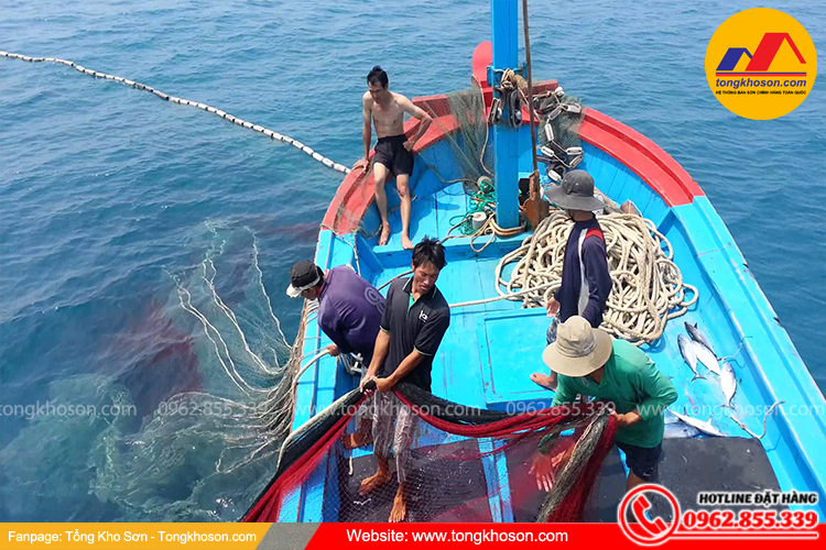 Mua sơn tàu thuyền chính hãng tại Nam Định