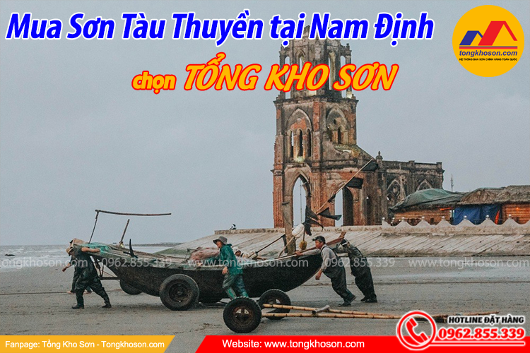 Mua sơn tàu thuyền chính hãng tại Nam Định