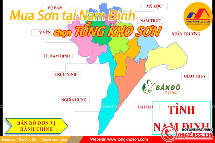 Mua sơn tại Nam Định