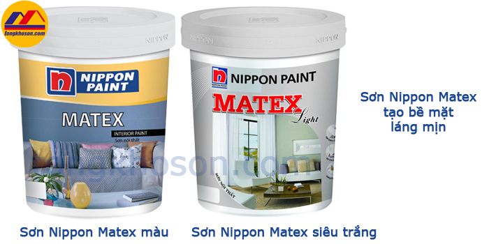 Sơn Nippon Matex nội thất mịn