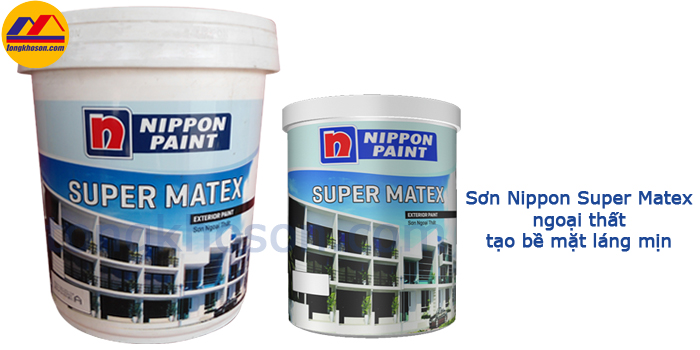 Sơn Nippon Super Matex ngoại thất mịn