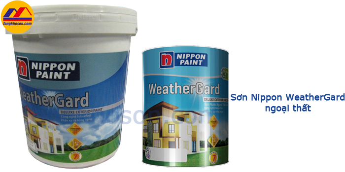 Sơn Nippon WeatherGard ngoại thất bóng