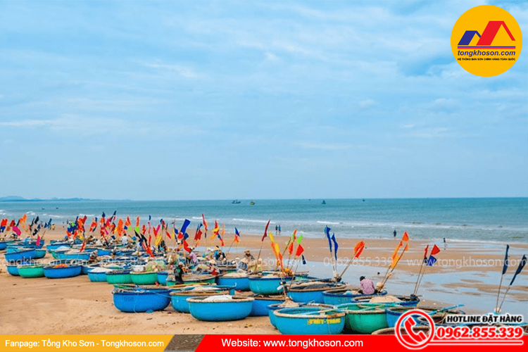 Quy trình thi công sơn tàu biển tại Nam Định