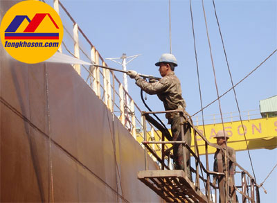 phun sơn chống rỉ epoxy