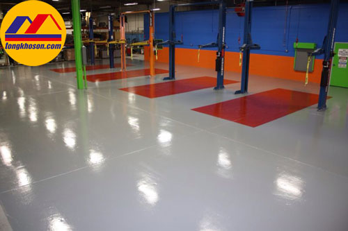 Sơn epoxy cho sàn nhà xưởng