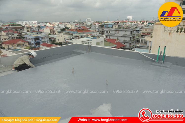 Sơn Epoxy chống thấm ngoài trời