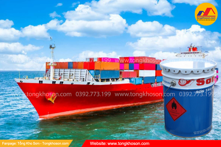 Sơn chống rỉ tàu biển Hải Phòng EO