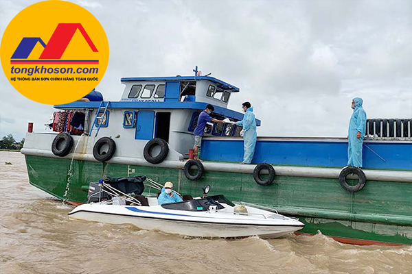 Sơn tàu thuyền tại Vĩnh Long