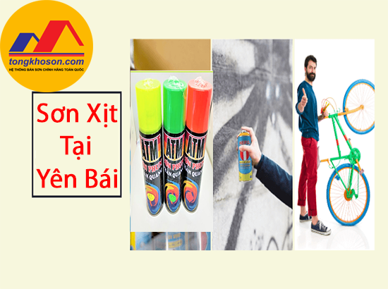 Sơn xịt tại Yên Bái