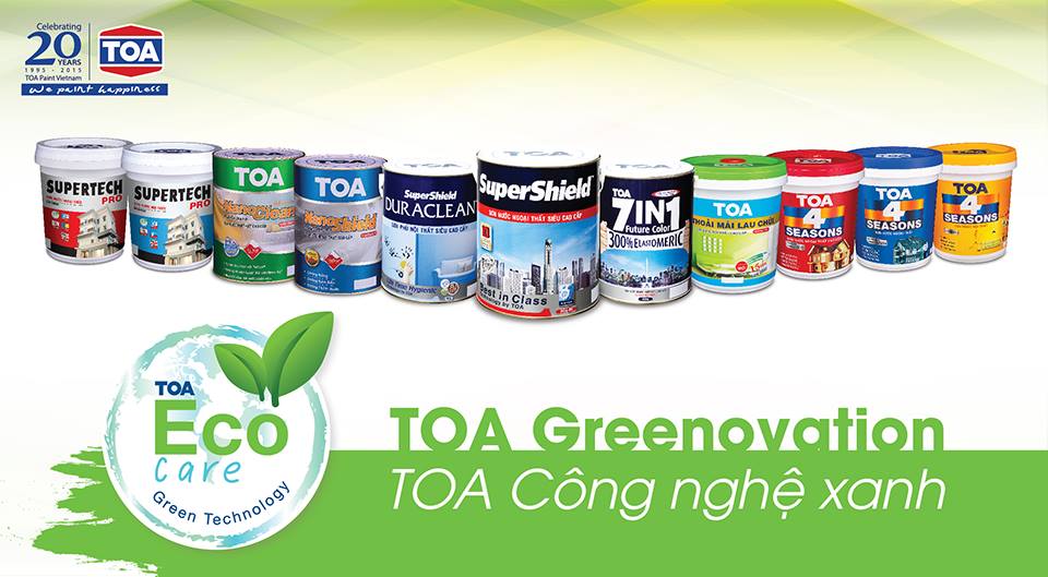 sơn toa công nghệ xanh