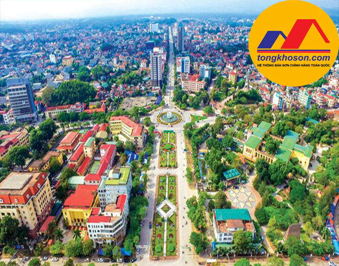 Tổng Kho Sơn có mặt tại các tỉnh thành ở Thái Nguyên