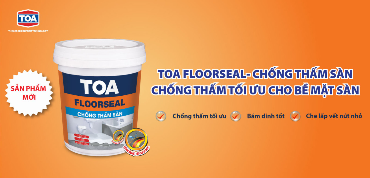 Sơn chống thấm sàn Toa FloorSeal