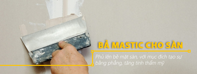 Bả mastic cho sàn | Tongkhoson.com