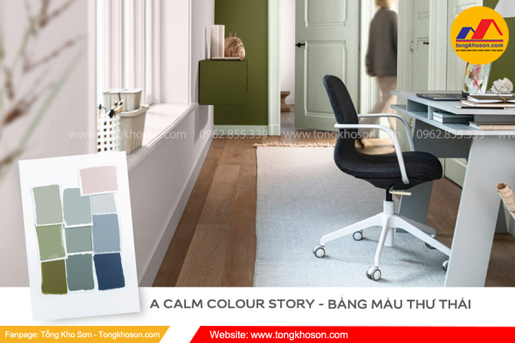 Bảng màu Thư Thái – A Calm Colour Story