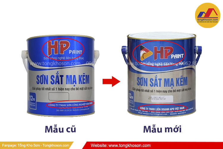 Bao bì mới sơn mạ kẽm Hòa Phát
