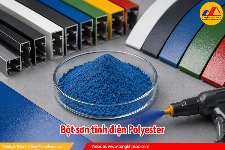 Bột sơn tĩnh điện Polyester