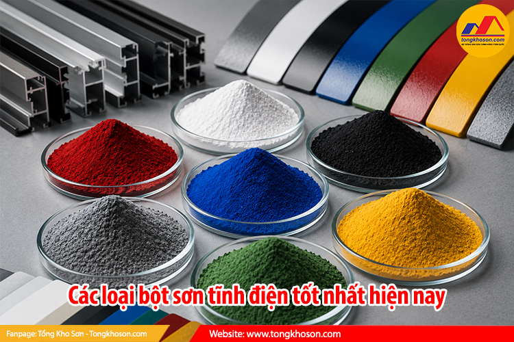 Các loại bột sơn tĩnh điện tốt nhất hiện nay