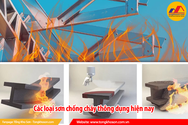 Các loại sơn chống cháy thông dụng hiện nay