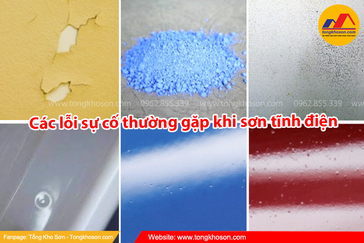 Các lỗi sự cố thường gặp khi sơn tĩnh điện và cách khắc phục