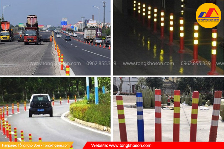  Các trường hợp cắm cọc tiêu đường bộ