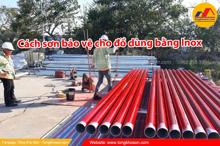 Cách sơn bảo vệ cho đồ dùng bằng Inox